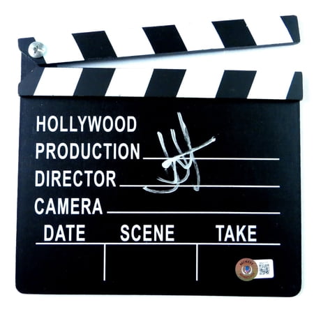 J.J. Abrams Autographed Movie Clapper Star Wars Star Trek Director BAS BK41117