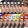 thumbnail image 5 of Gorro de punto de invierno LED con gorro de pesca iluminado Gorro de senderismo iluminado (gris), 5 of 5