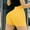 Yellow, variant on Hvot&aat Women's Sexy Textured Short Hot Pants Butt Lift Scrunch Elastic Leggings Running Yoga High Waisted Shorts