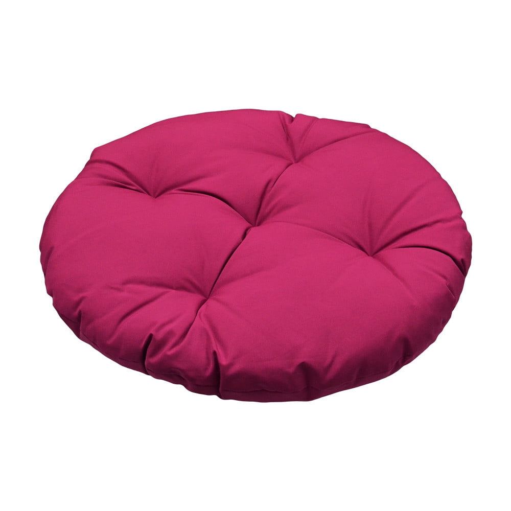 33'' Round MAGENTA Soft Replacement Cushion Pillow Papasan Pad Seat Cover for Egg Hanging Wicker 