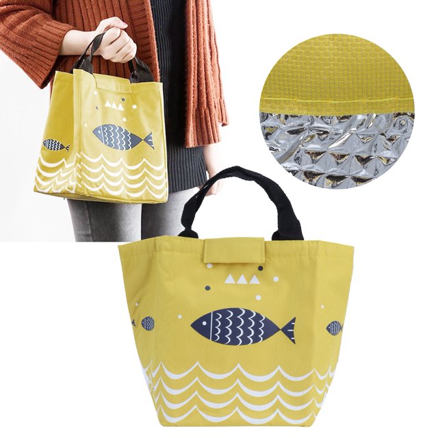 Fiambrera Aislada para Hombres Y Mujeres Bolsa de Asas de Picnic Aislada Elegante Y Portátil Bolsa de Almuerzo con Función Plegable para Acampar Al Aire Libre ANGGREK Otros