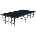 thumbnail image 2 of National Public Seating Portable Single Stages & Seated Carpet Stage Package, 2 of 4