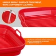 thumbnail image 5 of Doublure en Silicone pour Friteuse à Air Chaud Ninja, Lot de 2 Panier en Silicone Réutilisable Accessoires de Friteuse à Air Rond Compatible avec Ninja Foodi AG301 Friteuse à Air Grill Intérieur, 5 of 5