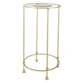 thumbnail image 6 of Gold Freestanding Round Garment Display Retail Rack Clothes Store Display Rack, 6 of 14