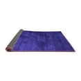 thumbnail image 2 of Ahgly Company Indoor Rectangle Abstract Purple Contemporary Area Rugs, 2' x 3', 2 of 4
