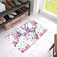 thumbnail image 3 of MKHERT Watercolor Apricot Tree Branches with Spring Flowers and Butterflies Doormat Rug Home Decor Floor Mat Bath Mat 23.6x15.7 inch, 3 of 3