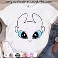 thumbnail image 1 of Toothless And Light Fury How To Train Your Dragon Couple Matching Shirts-2XL, 1 of 2