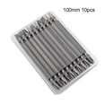 thumbnail image 1 of Magnetic Drill Bit Cross PH2 x Slot 6mm Electric Screwdriver Bits Double Head, 1 of 9
