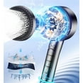 thumbnail image 6 of Hand-Held Filter Showerhead with Silicone Massage Brush Pressurized Filter Showers, 6 of 9