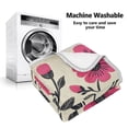 thumbnail image 5 of Yayeee Throw Blanket for Couch Soft Warm 60" x 80" Sofa Chair Bed Decoration, Pink Flowers, 5 of 7