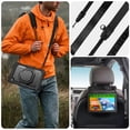 thumbnail image 6 of Case for Lenovo Tab 10.1 inch 2025 Release (TB-311FU/TB-311XU), 360 Rotating Stand Handle Pencil Holder Shoulder Strap Heavy Duty Shockproof Cover, Black, 6 of 7