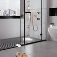thumbnail image 5 of GOOHOCHY Glass Shower Door Track Guide 10Pcs Transparent Plastic Bumpers for Anti Collision in Shower Rooms, 5 of 8