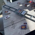 thumbnail image 3 of Game Glider for Cards, The Game Glider Multi Color Slider Original, Sliding Cards Effortlessly Along a Rai, Multifunctional Tabletop Track Sliding Plate for Card Games, Party Game Accessories (D), 3 of 5