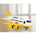thumbnail image 2 of Airplane Passenger Airplane Carrier Children's Air Cargo Toy with 6 Vehicles for Yellow_6 Construction Vehicles, 2 of 6
