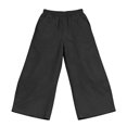 thumbnail image 7 of CYRBOKO Boys Cargo Pants 14-16, Casual Fall Winter Elastic Waist Relaxed Fit Athletic Pants Black Size, 7 of 7