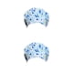 thumbnail image 2 of Jumpingount Sombreros de operación Durabilidad de enfermera Botón de fregado en forma de calabaza Profesional Colores surtidos Tie Back Uniforme de trabajo G-07 2piezas Jumpingount CBP283501, 2 of 5