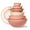 Pink, variant on Cook with Color 12-Piece Mixing Bowl Set with Non-Slip Silicone Base and Transparent Lids, Taupe