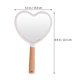 thumbnail image 5 of EeaseMX Espejo en forma de corazón, espejo de maquillaje, espejo de mano, espejo cosmético de barbería, 5 of 7