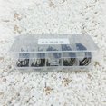 thumbnail image 2 of Opolski 50Pcs 2# 1# 1/0# Fishing Jig Hooks High Carbon Steel Barb J-shaped Fishhook Set, 2 of 5