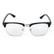 thumbnail image 4 of Anteojos Retro Jinwen Negro Marco Vasos Lisos, 4 of 8