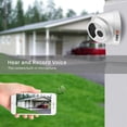 thumbnail image 2 of Sistema de grabación de Audio CCTV, kit de NVR POE, 4 canales, 1080P, 2.0MP, impermeable, cámara IP, domo, cámara de seguridad para el hogar, interior, H.265, 2 of 3