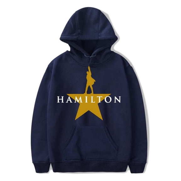 Hamilton Hoodie Merch Long Sleeve Unisex Sweatshirt Hooded Trend Cosplay Streetwear Pullover
