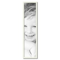 ArtToFrames 10" x 44" White Picture Frame, 10x44 inch White Wood Poster Frame (WOM-5138)