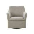 thumbnail image 2 of Madison Park Swivel Glider Chair with Grey Finish MP103-0825, 2 of 4
