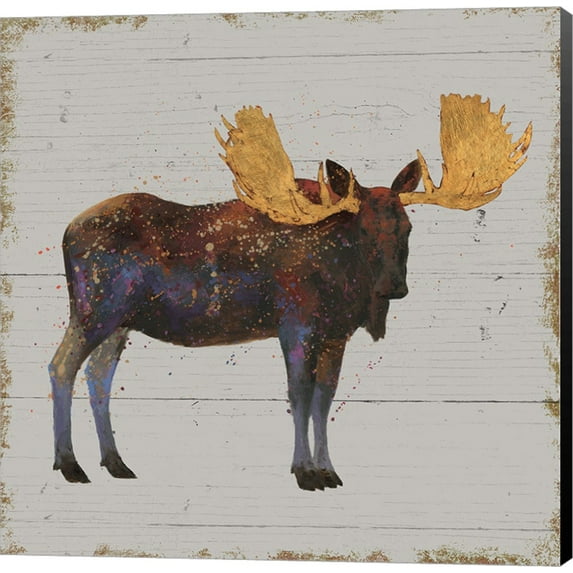 Golden Nature I on Wood by James Wiens, Canvas Wall Art