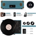 thumbnail image 3 of Maleta Bluetooth de 3 velocidades para reproductor de discos de vinilo Retrolife, 3 of 7