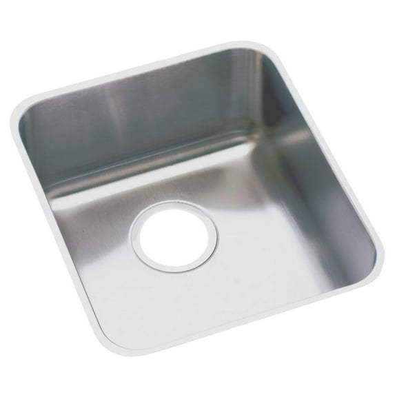 Elkay ELUHAD131645 Elkay Lustertone Stainless Steel 16" x 18-1/2" x 4-3/8", Single Bowl Undermount ADA Sink