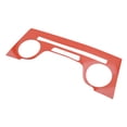 thumbnail image 5 of Center Console A/C Panel Cover Trim For Dodge Charger 2011-2014 Red Carbon Fiber, 5 of 5