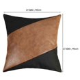thumbnail image 1 of Living Room Pillow Cover Square Coffee Shop Multi Pu Polyester Decorative 1Set, 1 of 4
