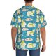 thumbnail image 3 of Fotbe Cute Polar Bear Fishing Camisa Estampada de Manga Corta para Hombre, Casual de Verano, Estilo Playero, Sin Arrugas-Medium, 3 of 5