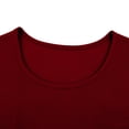 thumbnail image 4 of Women’s Waffle Knit Long Sleeve Shirts, Crew Neck Pullover Sweater Tops, Casual Loose Fit Lightweight Knit Tops for Fall Winter Spring, 4 of 5