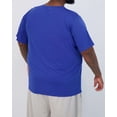 thumbnail image 3 of Real Essentials 3 Pack: Men’s Big & Tall Tech Stretch Long-Sleeve & Short-Sleeve Dry-Fit T-Shirt (3XT-5XT), 3 of 5