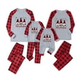 thumbnail image 2 of MASRIN Matching Pjs For Family Christmas Pajamas for Family Pjs Matching Set Family Christmas Pajamas Soft Xmas Pajamas Matching Sets Top Pants Christmas Hat Pjs, 2 of 6