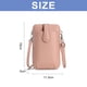 thumbnail image 2 of Bolso para teléfono móvil con hebilla de cinturón de PU para mujer, monedero multifuncional con capacidad para monedas, bolso para teléfono móvil, 2 of 6