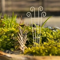 WHAMVOX 4pcs Mini Plant Trellis Climbing Plants Trellis Outdoor Potted Plant Support Superimposed Potted Plant Trellis Flower Supports Trellises