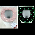 thumbnail image 3 of AOOOWER Universal Toilet Seat Cover Cushion Glow- in Dark Soft Luminous Toilet Seat Pad, 3 of 17