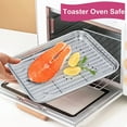 Stainless Steel Roasting & Cooling Rack,Casewin 2 Pack Sheet Rust Proof ...