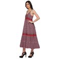 thumbnail image 2 of Moomaya Robe Maxi Sans Manches à Bretelles Spaghetti Ajustables pour Femmes Grande Taille, 2 of 6