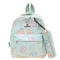 thumbnail image 1 of Student Cute Cartoon Backpack Large Daypack Zipper Large Kids Bookbag(Pink), 1 of 6