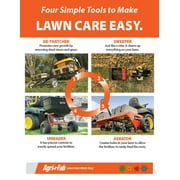 Agri-Fab 48 Tow-Behind Lawn Dethatcher, Model 45-0295
