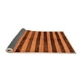 thumbnail image 2 of Ahgly Company Indoor Rectangle Oriental Orange Modern Area Rugs, 7' x 10', 2 of 4