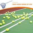 thumbnail image 3 of OUNONA Recogebolas Telescópico Para Tenis Con Mango Ajustable De Inoxidable Y ABS Azul, 3 of 6