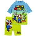 thumbnail image 1 of Super Mario Boys Short-Sleeved Swim Set, 1 of 4