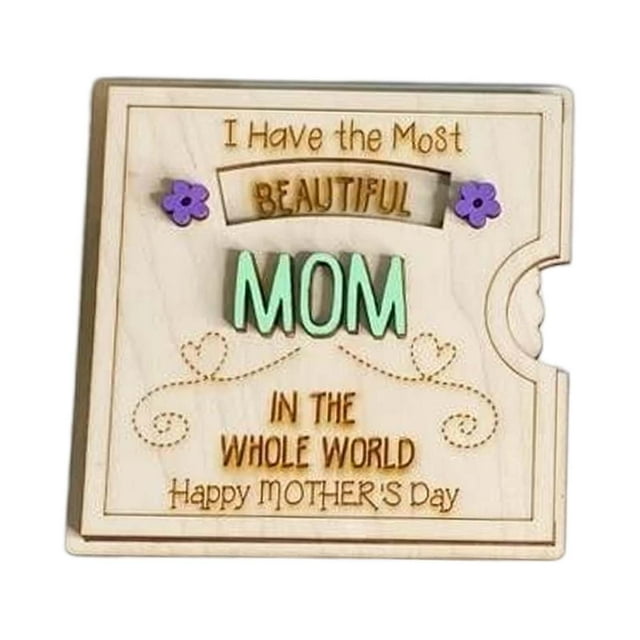 GUOOL Mother's Day Greeting Card Anniversary Card Mother's Day Card for Valentines Day A