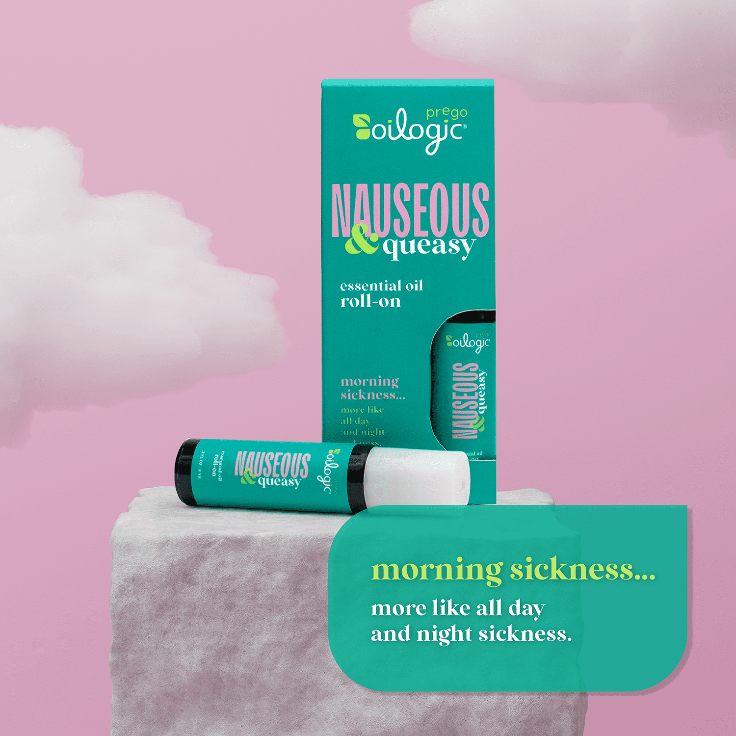 Oilogic Prego Nausea Essential Oil Roll-on, 1 Count