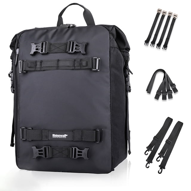 Sac de Moto Grande Capacité, Sac de Bagage Imperméable, Porte-Bagages Multifonction pour Moto, Porte-Selle, Coffre, Sacs de Bagage
